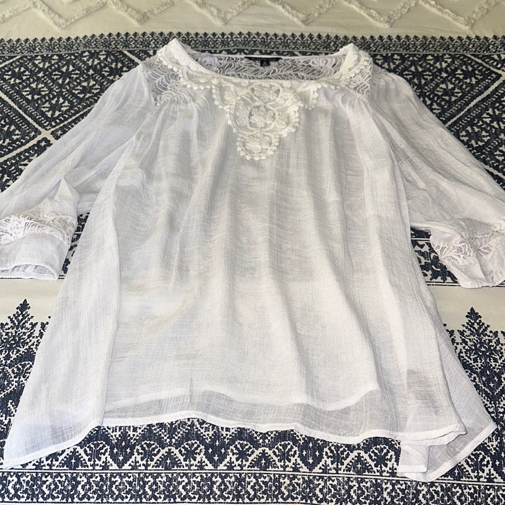 Womens white blouse